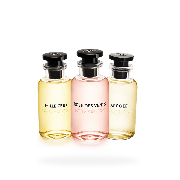 Trio + Etui | Louis Vuitton (Women's) Louis Vuitton 8 ml parfumeprøve - Køb decants hos Scentmore
