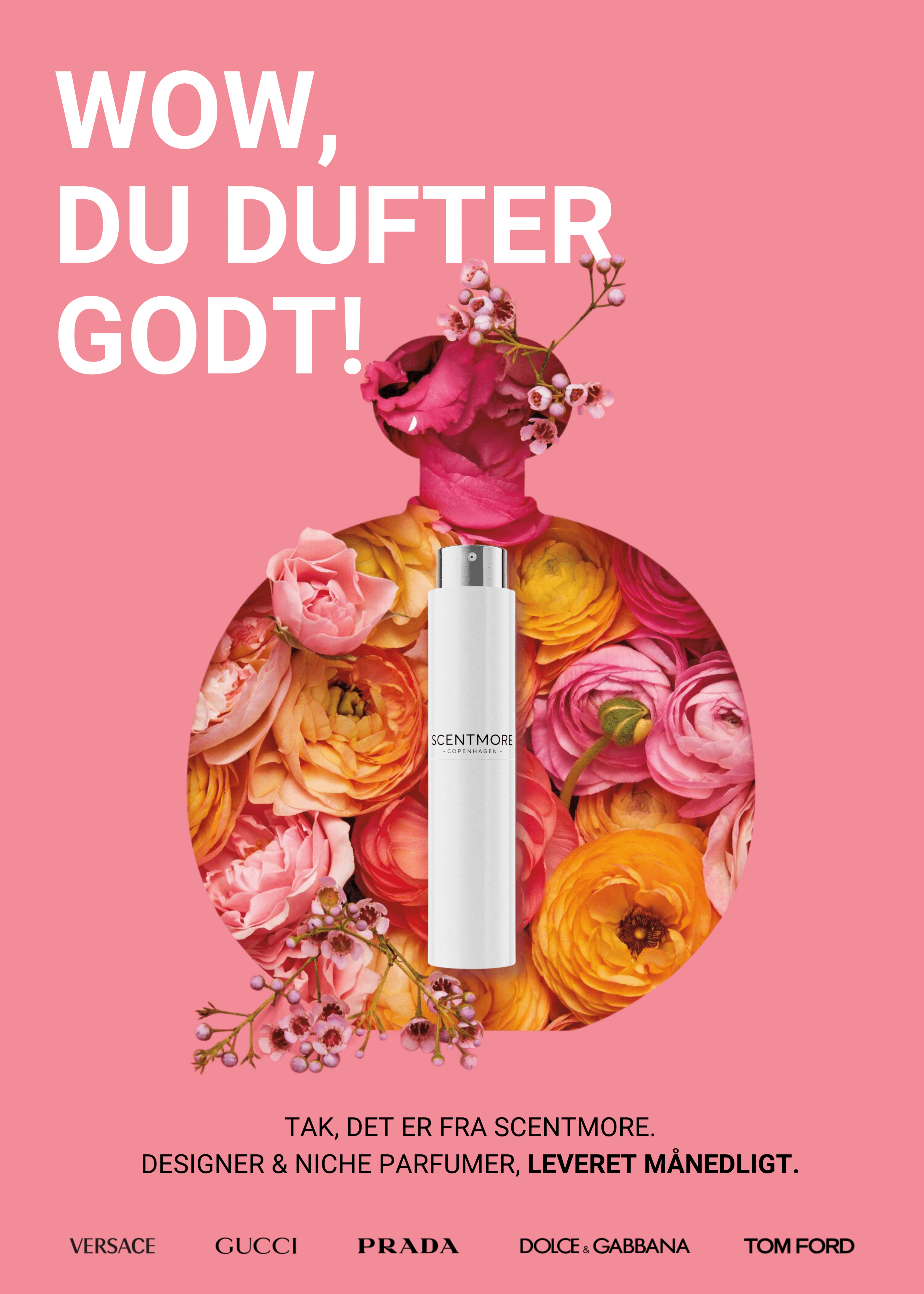 Gave kredit gavekort Scentmore 8 ml parfumeprøve - Køb decants hos Scentmore