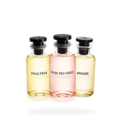 Trio + Etui | Louis Vuitton (Women's) Louis Vuitton 8 ml parfumeprøve - Køb decants hos Scentmore