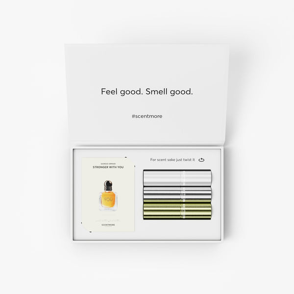 Gaveæske med bestsellers til kvinder Scentmore 8 ml parfumeprøve - Køb decants hos Scentmore